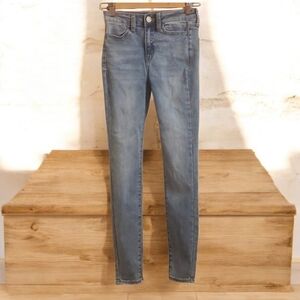 SO Jeans Womens Size 0 Wide 0W 23 Wide 24W Blue Jegging High-rise High Rise